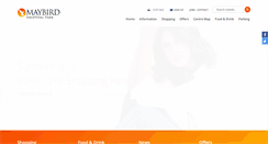 Desktop Screenshot of maybirdshopping.co.uk
