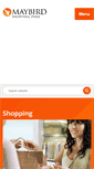 Mobile Screenshot of maybirdshopping.co.uk